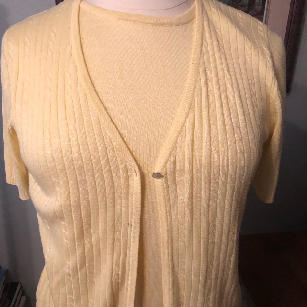 Cute yellow sweater